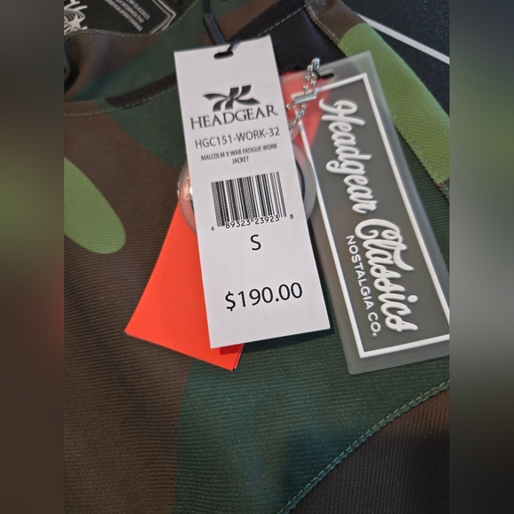 Brand New Adult Small Malcolm X Camo Jacket and Snapback Hat - Picture 3 of 3